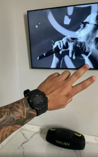 Relógio casio G-SHOCK All-Black (Qualidade Premium / Primeira Linha)
