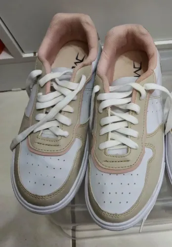 Tênis off White e rose n 37