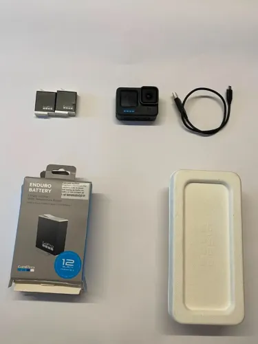 GoPro HERO12 Black + 2 Baterias Enduro | Usada 1 vez + NF