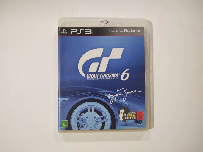 Gran Turismo 6 - PS3 - Mídia física