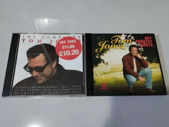 Lote CDs Tom Jones Importados Collection Cantores Neil Diamond Elvis Presley Rock Country 