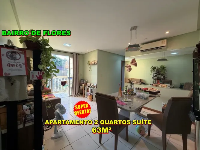 Condomínio Asturias - Apartamento 63m² com 2 Quartos sendo 1 Suíte, Varanda e 1 Vaga, bair