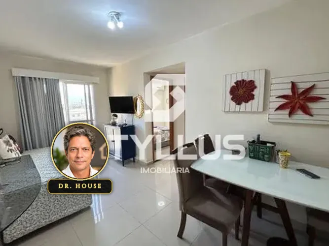 Apartamento com Varanda e Vista Livre em Todos os Santos! M90J