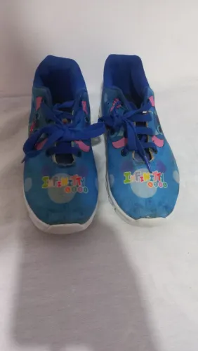 Tenis stitch tam 30 azul