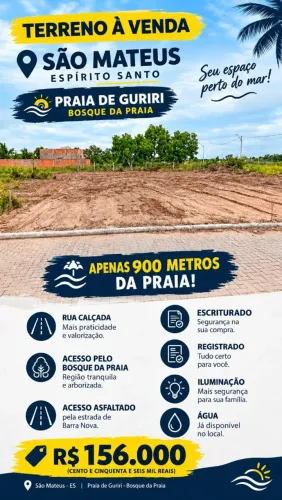 Lote bosque da praia Guriri