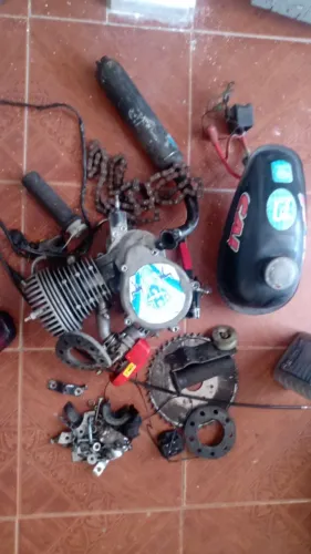 Conjunto de motor de bicicleta motorizada