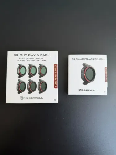 Kit Filtros Nd/pl + Filtro CPL Bright Day Para Drone Dji Mini 5 Pro - Freewell