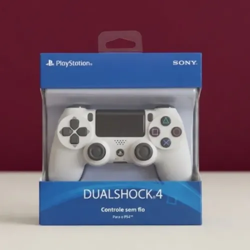 CONTROLE PS4 BRANCO