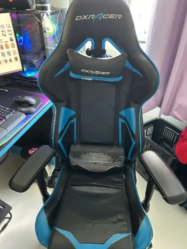 Cadeira Gamer dxracer azul