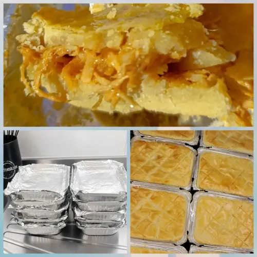 Empadão frango cremoso / vendemos atacado pré assados 