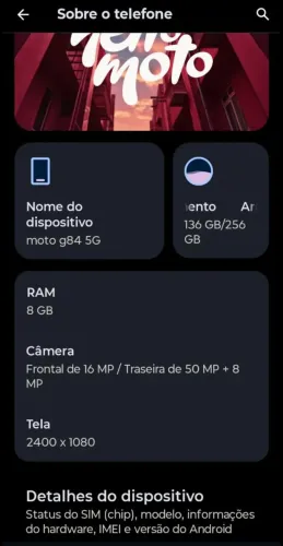 MOTOROLA MOTO G84 5G