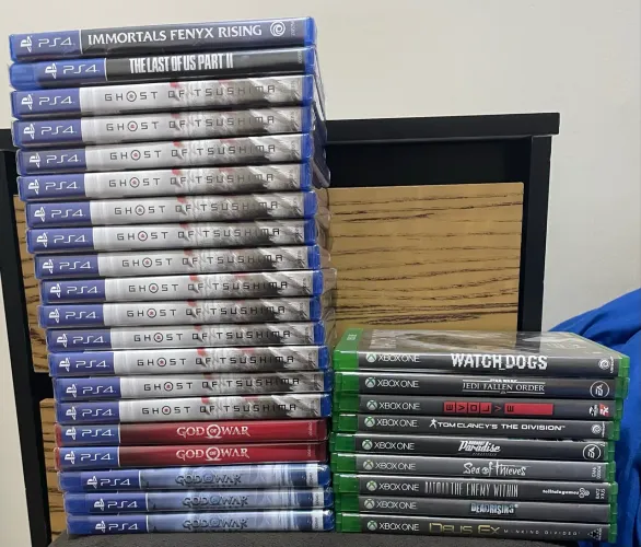 Jogos de PS4 e XBOX ONE ( VALORES NA DESCRIÇÃO )