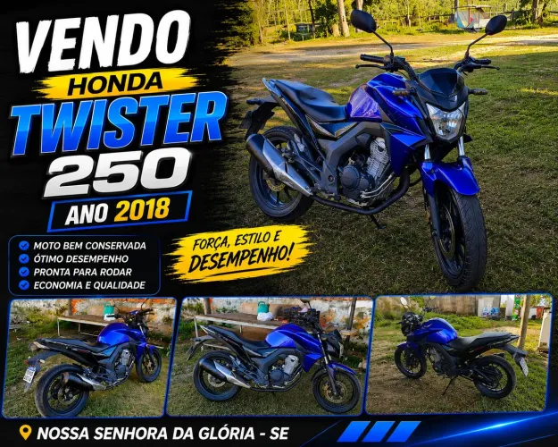 Vendo moto Twister 250