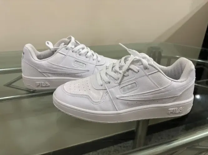 Tenis Fila ACD CLASSIC WHITE (BRANCO) TOTALMENTE NOVO NOTA FISCAL