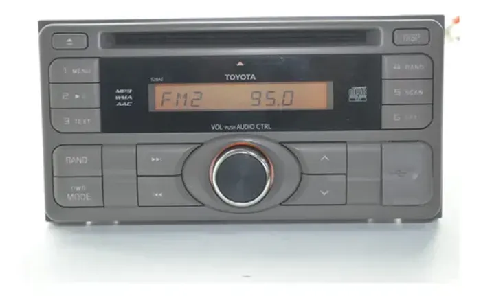 Radio Aparelho Som Painel Etios 2012 A 2017 Origina