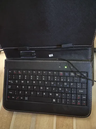 Teclado portátil com case
