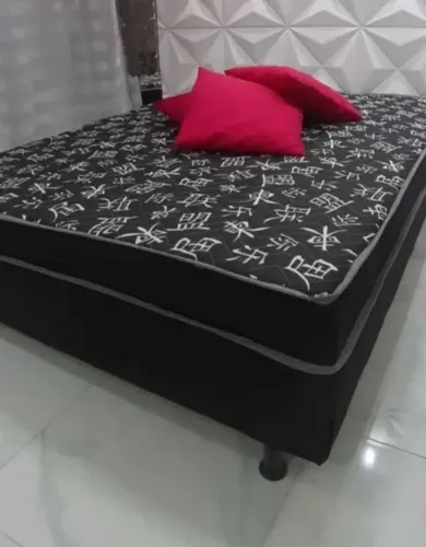 CAMA CASAL BOX - PRODUTO LACRADO - PREÇO PROMOCIONAL