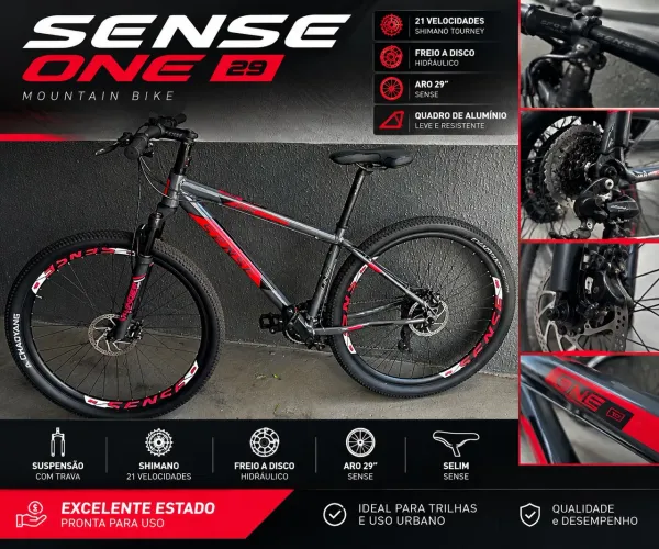 Bicicleta sense one aro 29