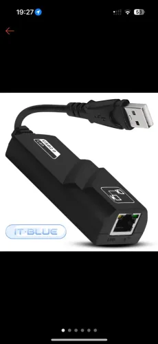 Adaptador Rede Usb 3.0 Gigabit Rj45 Ethernet 10/100/1000