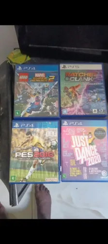 4 jogos p/ Playstation 5 