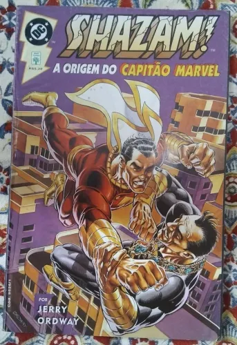 HQ Shazam! A Origem do Capitão Marvel - Jerry Ordway - DC Comics - Estado de Banca