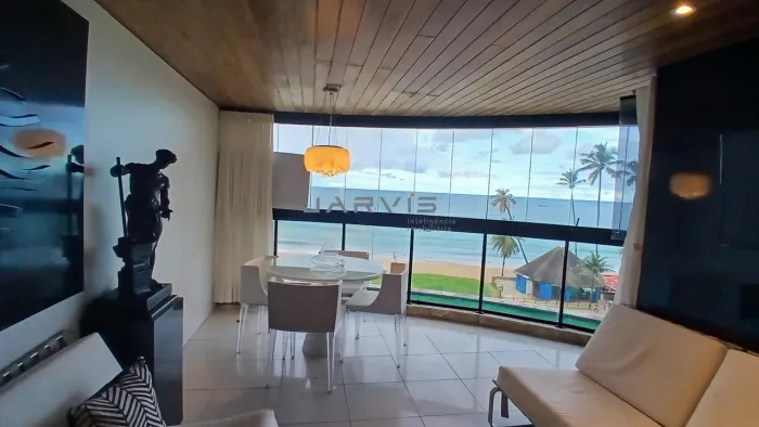 Apartamento 3 quartos Mobiliado frente mar (Jatiúca)