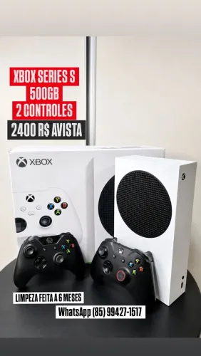 XBOX SERIES S + 2 CONTROLES 