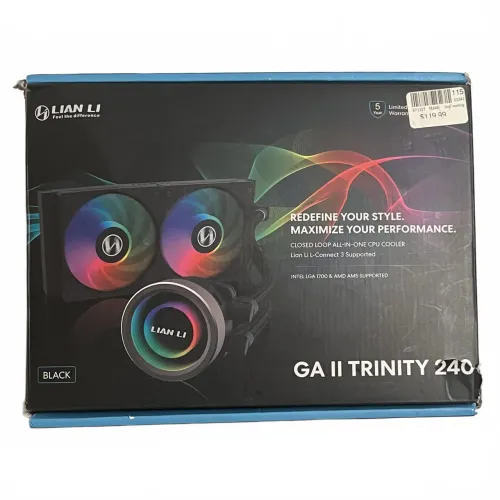 Walter cooler Lian li GA 2 trinity 240