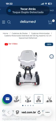 Cadeira Motorizada Dobravel