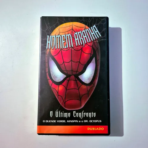 Fita VHS Homem-Aranha O Último Confronto (Dublado) Original 