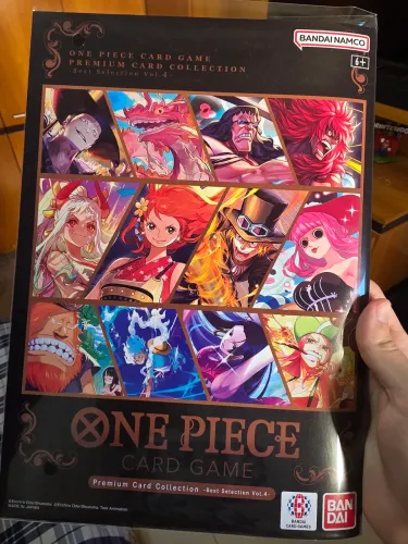 One Piece TCG Card Game Premium Card Collection Vol. 4 Inglês Lacrado Original Bandai
