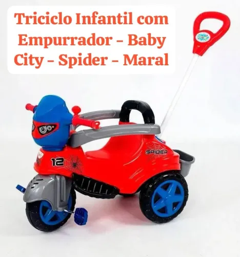 Triciclo infantil menino.
