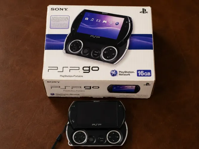 Sony PSP Go Original 16GB + Caixa Original + Manuais | Preto