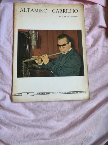 Book álbum de choros Altamiro Carrilho partitura música