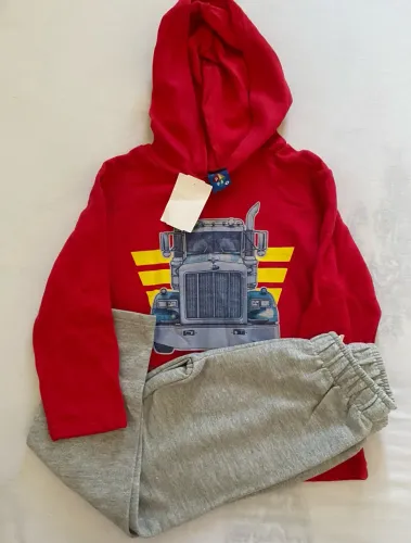 Kit 2 conjunto moletom 4 anos