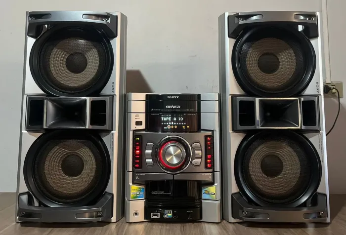 Mini System Sony Mhc-gtx77 600Rms Leia Descrição Aiwa Philips