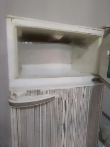 Furgão industrial geladeira e chapa elétrica 
