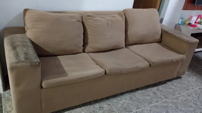 Vendo sofá usado