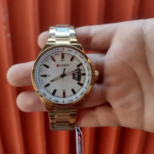 Relógio Curren Original, Aço Inoxidável - Entrega gratis