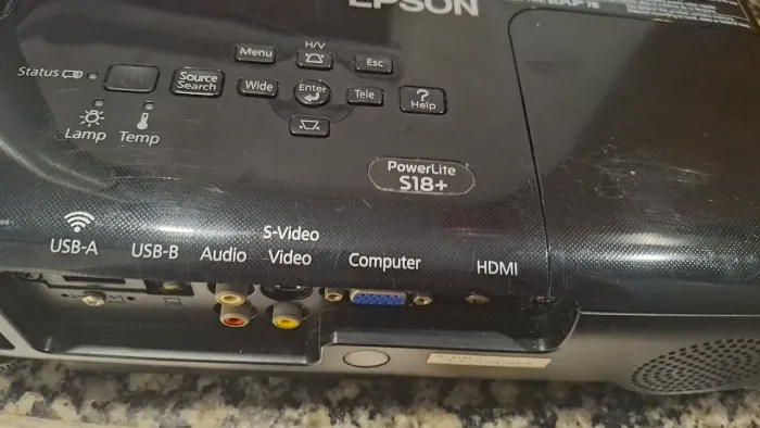 PROJETOR EPSON POWERLITE S+18