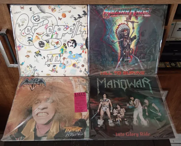 DISCOS LPS ROCK METAL Valores Na Descrição Do Anúncio