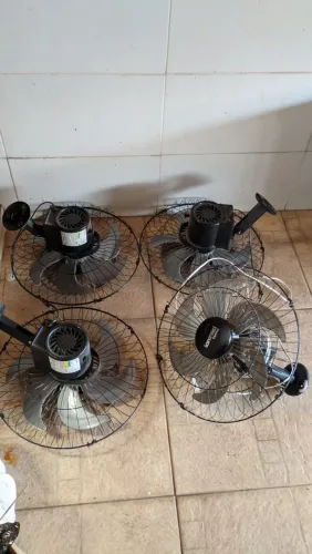 Ventilador de Parede Turbo e Tufão 50cm.