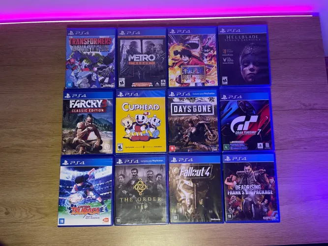Jogos Mídia Física para PS4/PS5