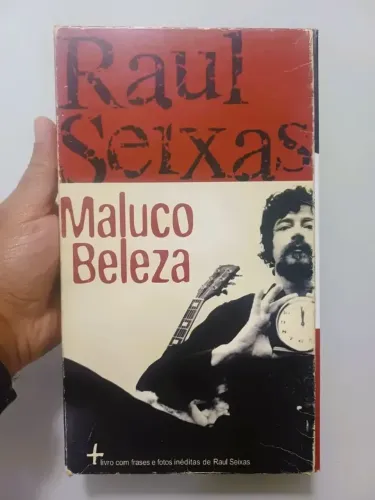 CD BOX de Raul Seixas - Maluco Beleza, 6 CDs e 1 Livro