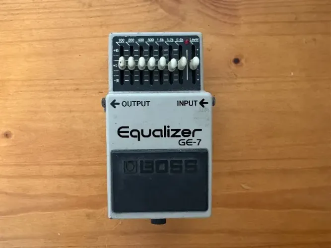 Pedal Boss GE-7 Equalizer - Funcionando 100%