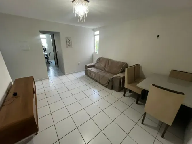 Apartamento Mobiliado para locacao com 2 quartos, 1 suite, 1 vaga em Quadramares - Joao Pe