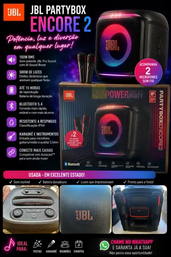 JBL PARTYBOX ENCORE 2