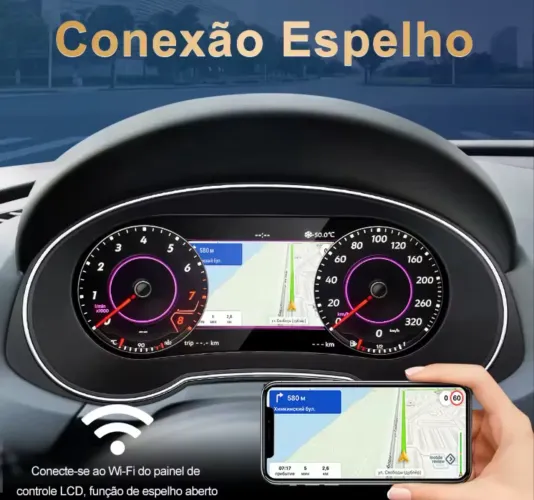 Painel TFT digital Audi Q3