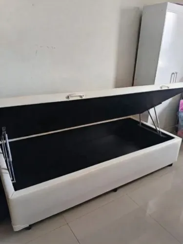 Cama box de solteiro
