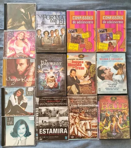 Dvds e cds diversos 